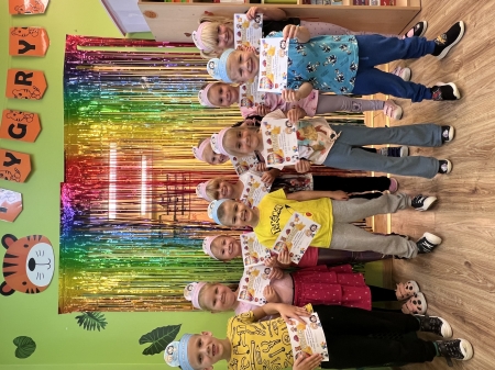 Tygryski świętują  Dzień Przedszkolaka