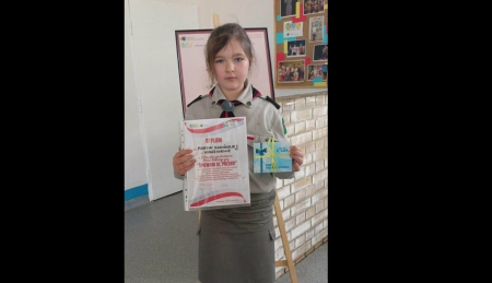 Sukces naszej uczennicy w Powiatowym Konkursie Pieśni Patriotycznej!