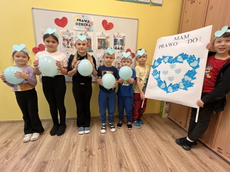 Międzynarodowy Dzień Praw Dziecka w grupie Tygryski