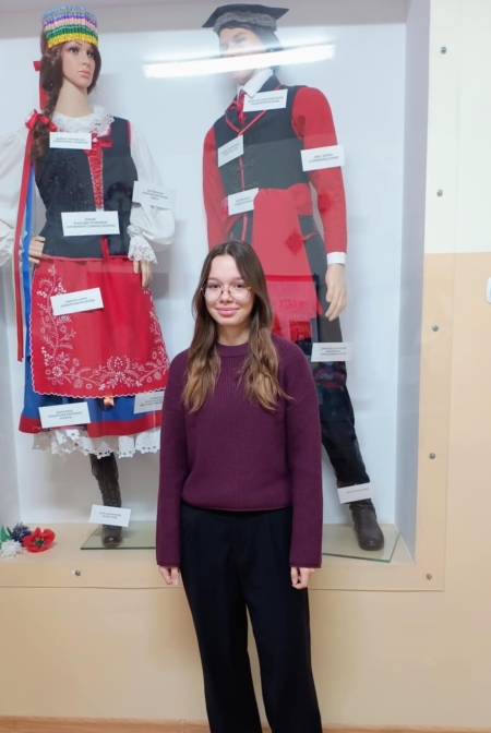 Magdalena Szczupak w etapie rejonowym WOJEWÓDZKIEGO KONKURSU PRZEDMIOTOWEGO Z MA...