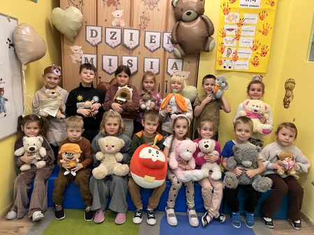 Dzień Pluszowego Misia w grupie '' Tygryski''