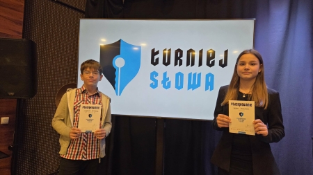 Uczniowie SP im. Marii Patyk w Sławsku Wielkim w finale Wojewódzkiego Turnieju Słowa