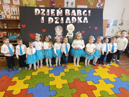 Dzień Babci i Dziadka w grupie „Motylki”