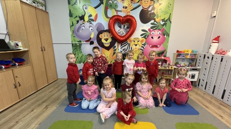 Walentynki w grupie ''Motylki''