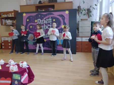 Dzień Babci i Dziadka w klasie 1