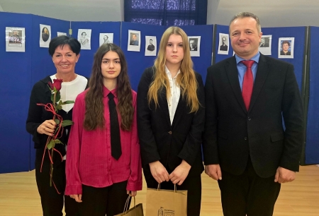 Nagrody zdobyte w konkursie ortograficznym 