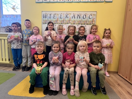 Wielkanocne przygotowania w grupie Tygrysków