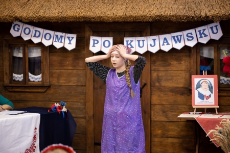 II miejsce Nikoli Konewki w gminnym konkursie ''Godomy po kujawsku''