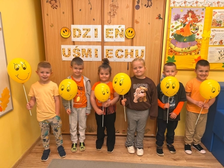 Dzień Uśmiechu w grupie '' Tygryski''