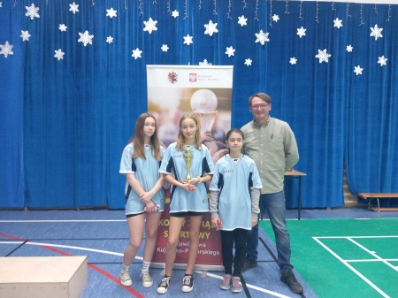 IV miejsce w Mistrzostwach Województwa w Badmintonie 