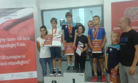 7 medali w Otwartych Mistrzostwach Włocławka w Badmintonie.