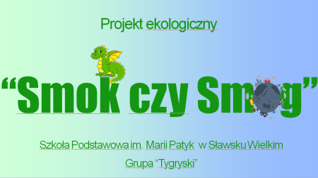 Podsumowanie projektu '' Czy to SmoK czy to SmoG? ''