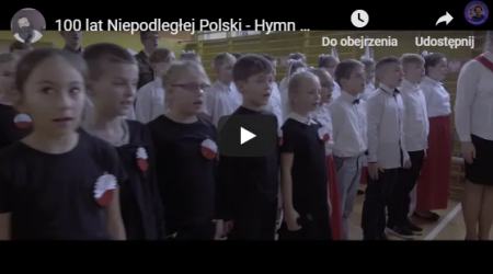 Uroczystość 100-lecia odzyskania przez Polskę Niepodległości w Szkole Podstawowe...